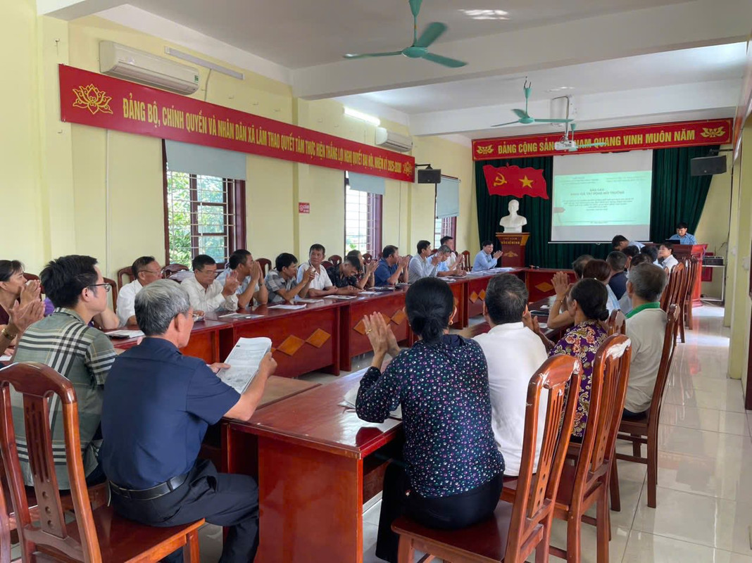 xa lam thao bac ninh duongsb hanoi 01 Xã cửa ngõ của đường kết nối sân bay Gia Bình - Hà Nội tổ chức lấy ý kiến nhân dân