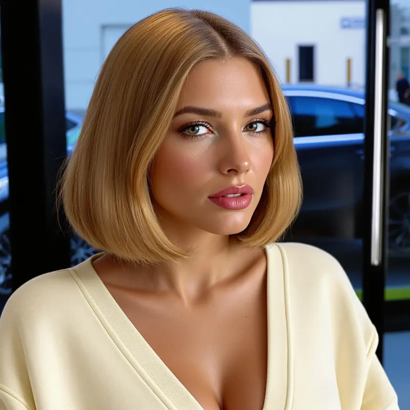 Regal Reverie: The Bob That Bends Time - short hair old money