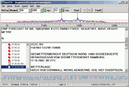 DXSoft SeaTTY 2.65