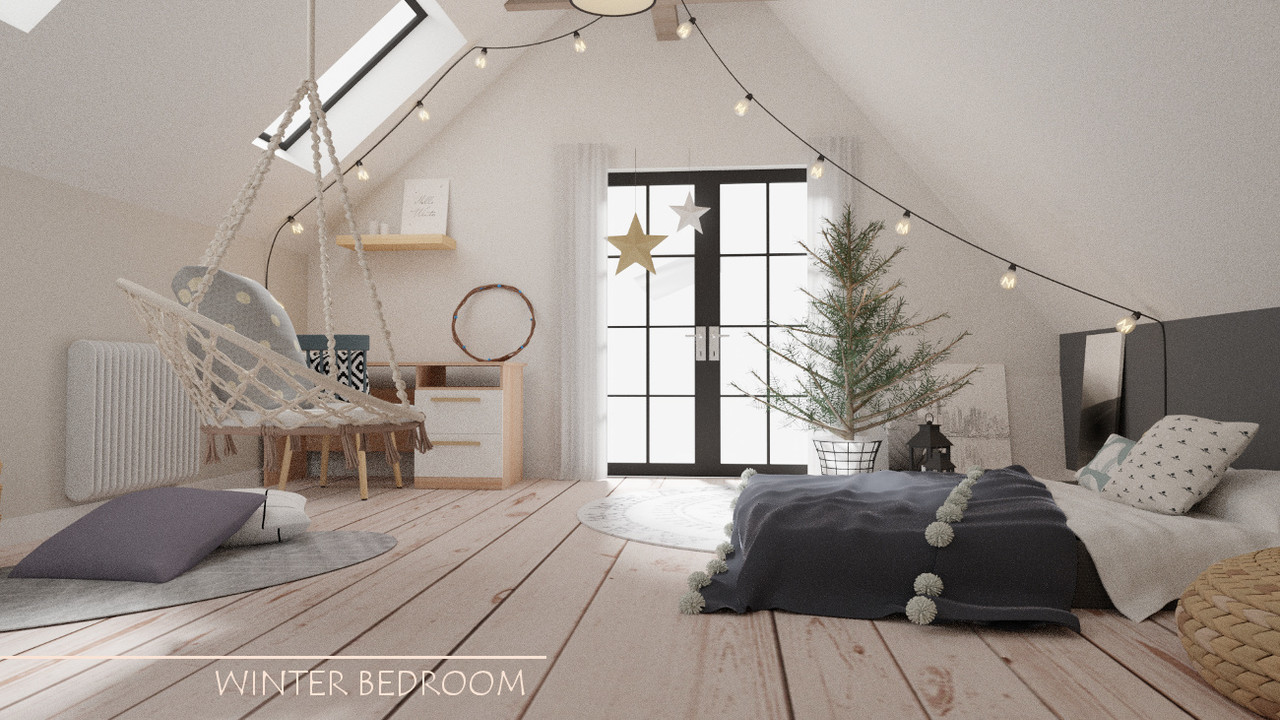 Winter Bedroom