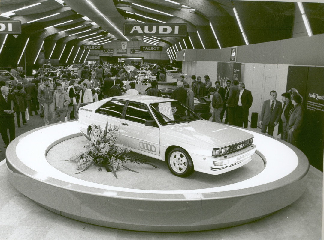 Audi quattro Salon Ginebra