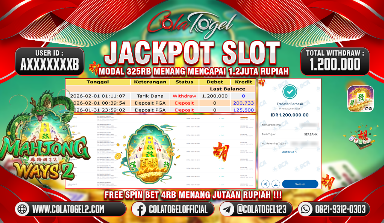 JACKPOT SLOT GACOR!!