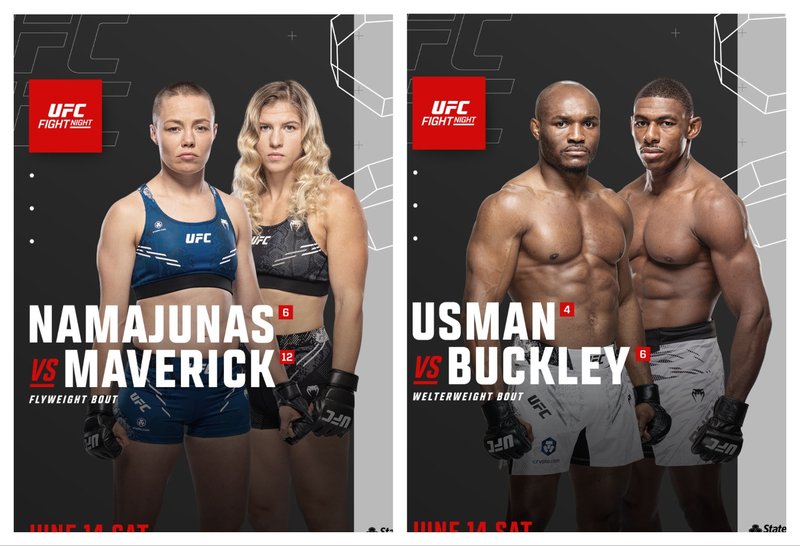 Обявиха официално главните битки за UFC Fight Night 257