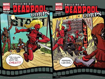 Prelude To Deadpool Corps #1-5 (2010) Complete