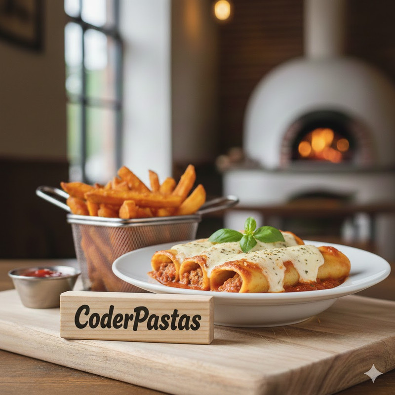 CoderPastas - Canelones con salsa a eleccion