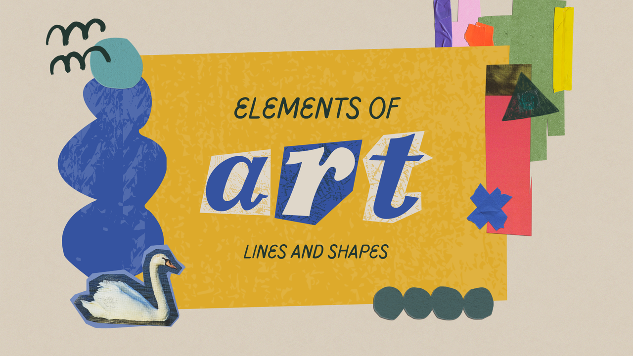 Elements of Art - Lines and Shapes Presentation