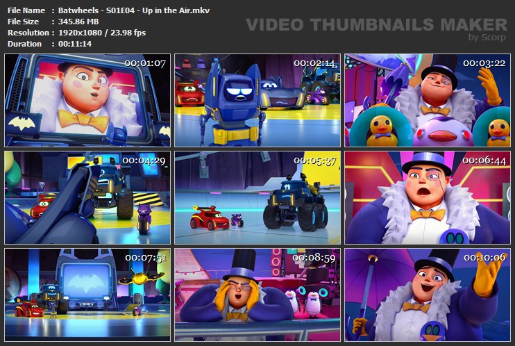 Batwheels - S01E04 - Up in the Air.mkv