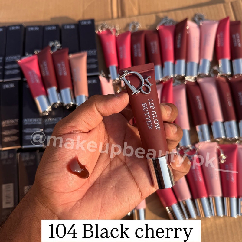 Dior Addict Lip Glow Butter Balm with Dior keychain attached. - image 5