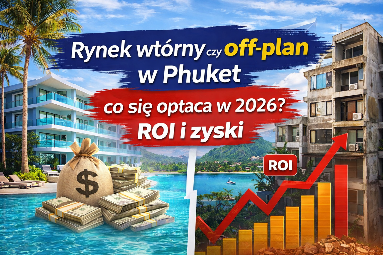 Rynek wtórny czy off-plan w Phuket – co się bardziej opłaca w 2026 roku?