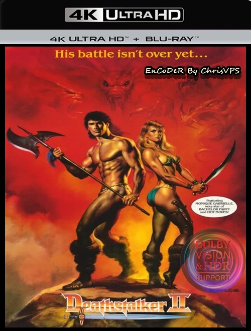 Łowca śmierci 2: Pojedynek Tytanów / Deathstalker II: Duel of the Titans (1987) MULTI.HDR.DoVi.Hybrid.2160p.BDRemux.DTS.HD.MA.AC3-ChrisVPS / LEKTOR AI i NAPISY
