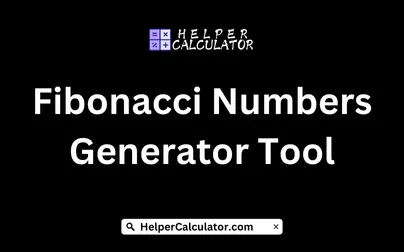 Fibonacci Numbers Generator Tool
