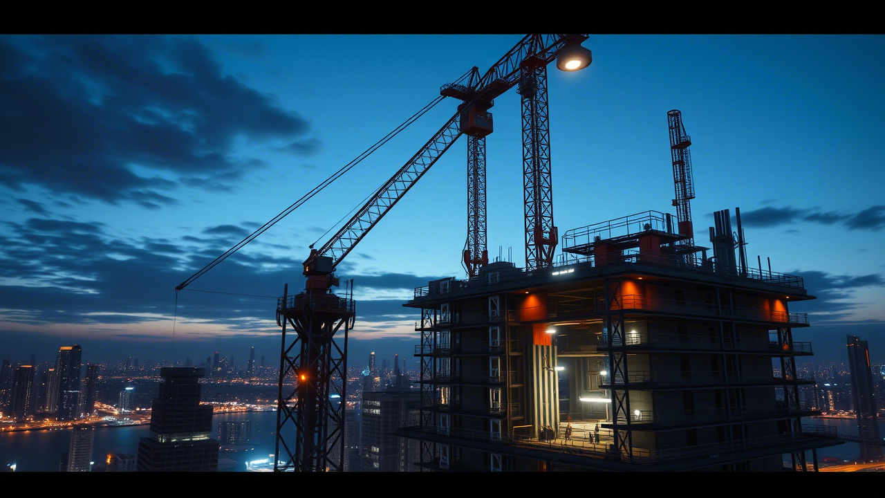 Современные технологии в строительстве высотных зданий: роль грузоподъемного оборудования