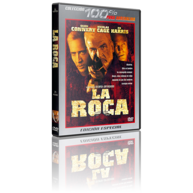 Portada - La Roca (Ed.Esp.Remast.) [DVD9 Full][Pal][Cast/Ing/Ale/Ru][Sub:Varios][Acción][1996]