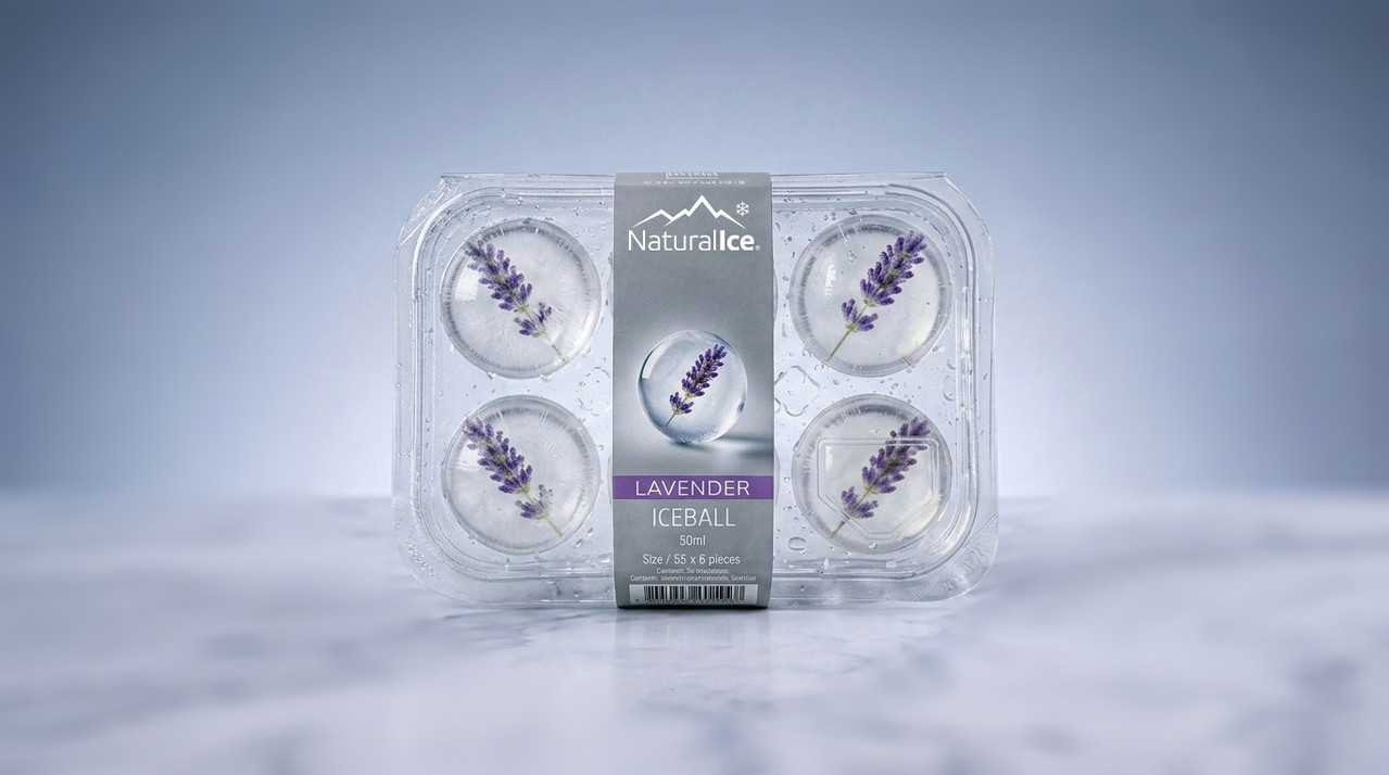 Ice Ball Lavander - 6 Pcs