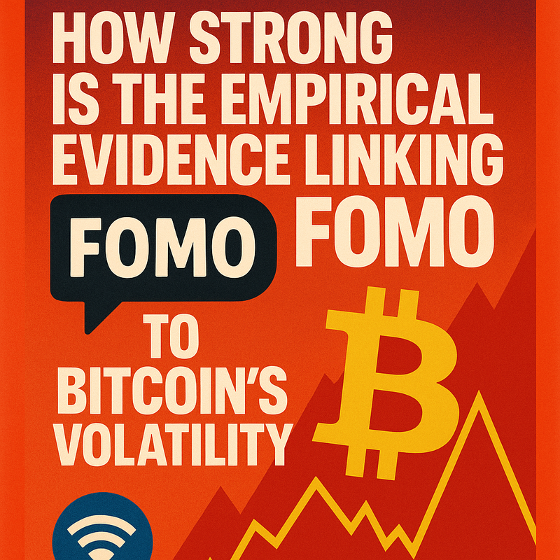How strong is the empirical evidence linking FOMO to Bitcoin’s volatility