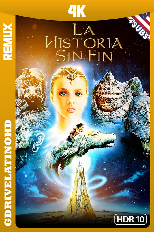 La historia sin fin (1984) EXTENDED BDRemux 4K HDR10 Subtitulado