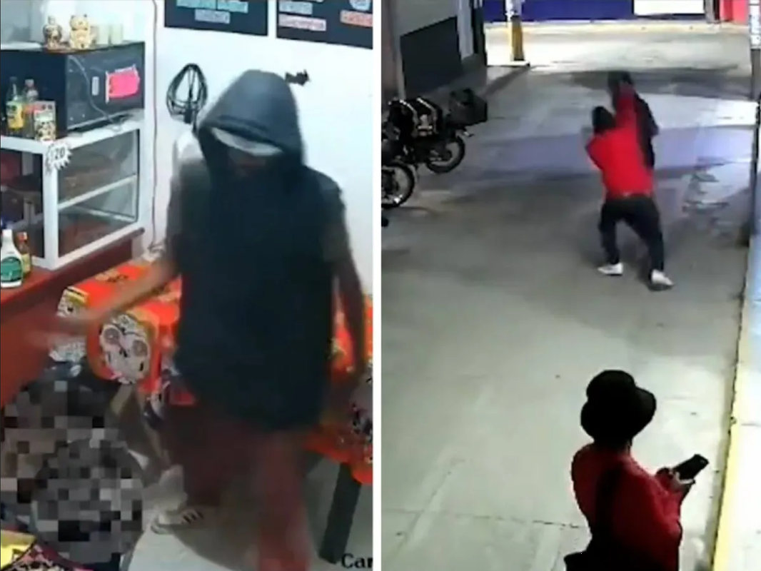 Papá se hace viral por dar golpiza al indigente que agredió a su hijo: Video