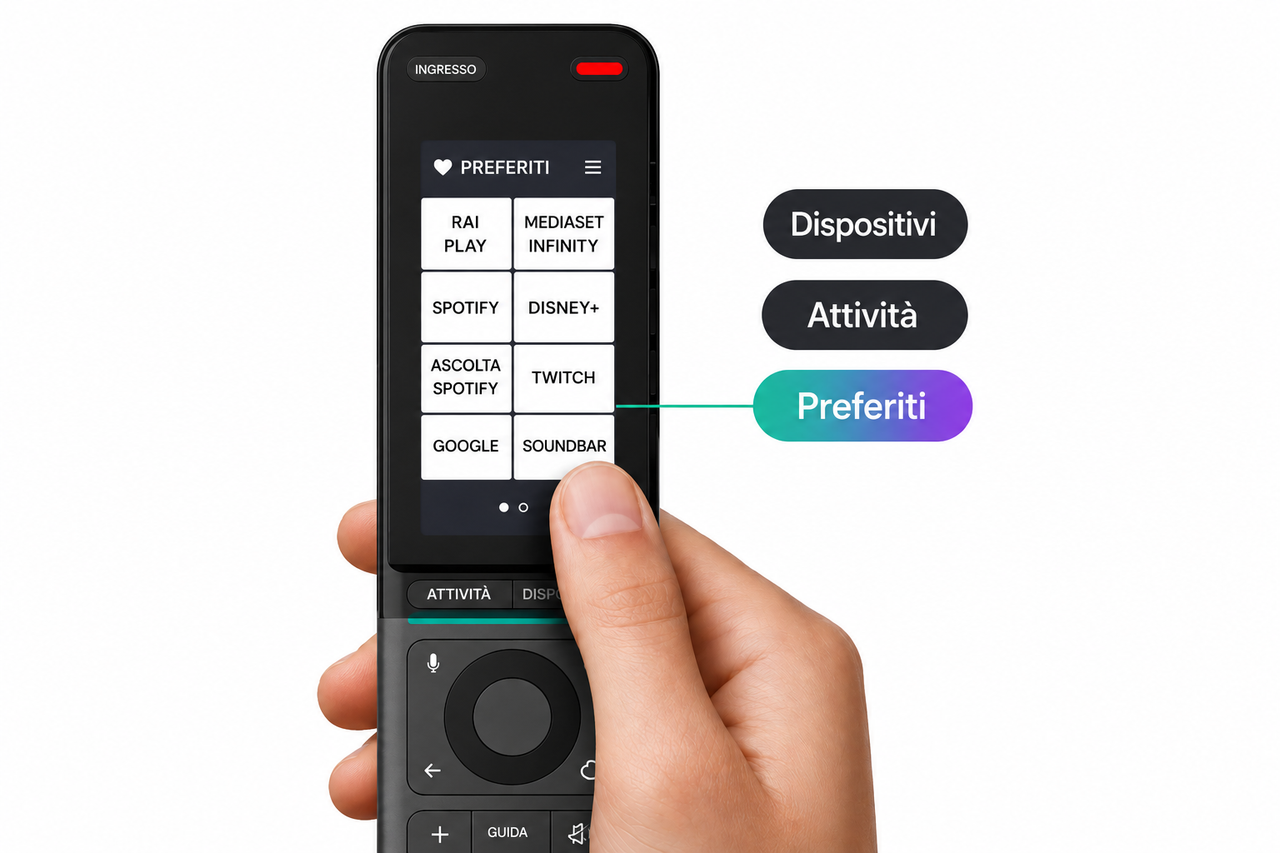 One For All Smart Pro Touch utilizzo
