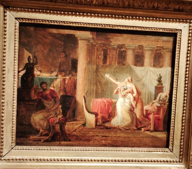 París: Exposición Jacques-Louis David, Sargent, Greuze y Georges de la Tour - Blogs de Francia - Exposiciones dos días antes del robo en el Louvre. (52)