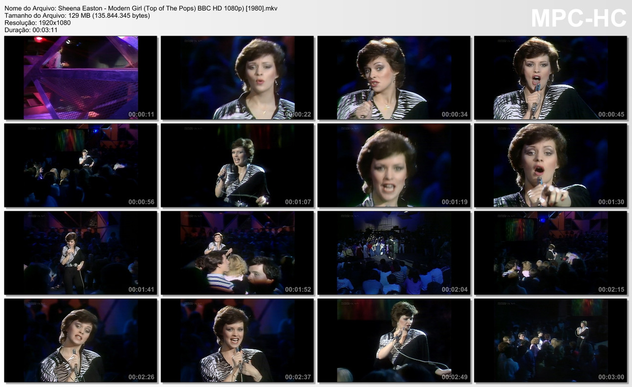 Sheena Easton - Modern Girl (Top of The Pops) BBC HD 1080p) [21.08.1980]