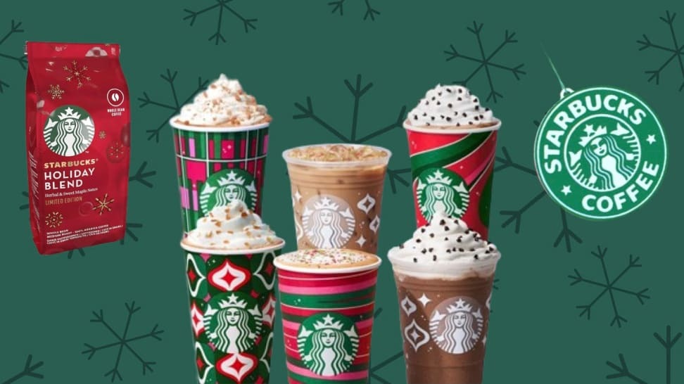 Starbucks Christmas drinks 2025 lineup