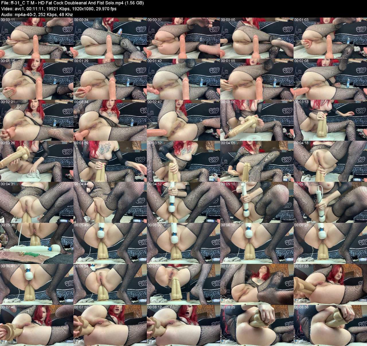 ff 31 C T M HD Fat Cock Doubleanal And Fist Solo