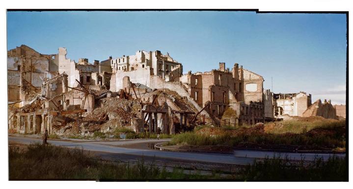 Varsovia en color, agosto 1947