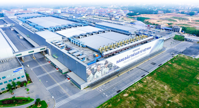 Samsung dự định mở rộng nhà máy tại Bắc Ninh