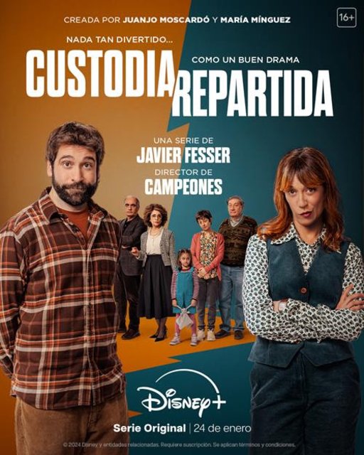 LA SERIE “CUSTODIA REPARTIDA”, DE JAVIER FESSER, ESTRENO EN DISNEY+EL 24 DE ENERO