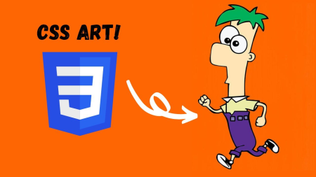 Draw Ferb Using CSS From Scratch: Practical CSS Art - Master CSS Skills