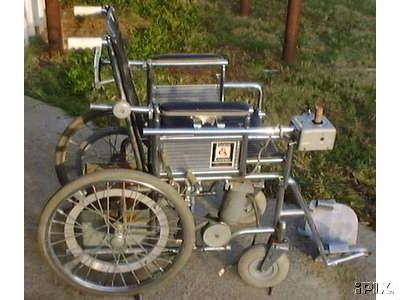 Image of an Everest & Jennings wheelchair