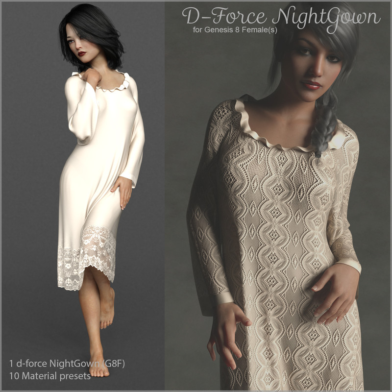 D-Force NightGown for G8F
