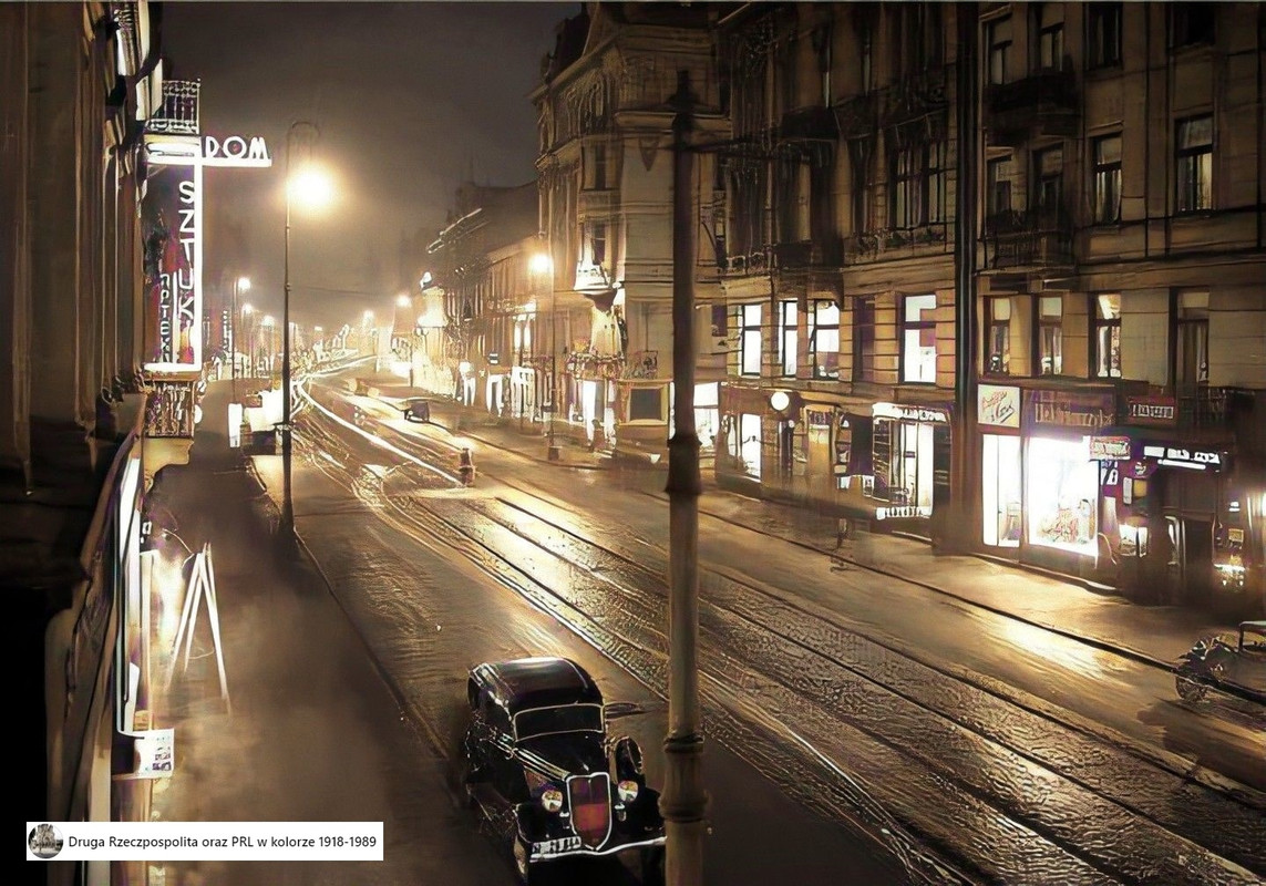 Warszawa nocą Warszawa nocą