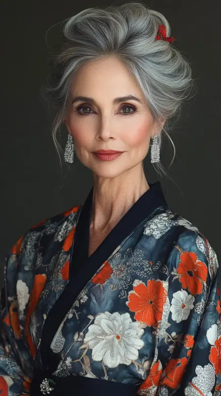 Ageless Beauty: Embrace Your Radiance - Hairstyles for Women Over 60 with Thin Hair
