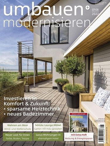 Cover: Umbauen und Modernisieren Magazin No 07-08 2022