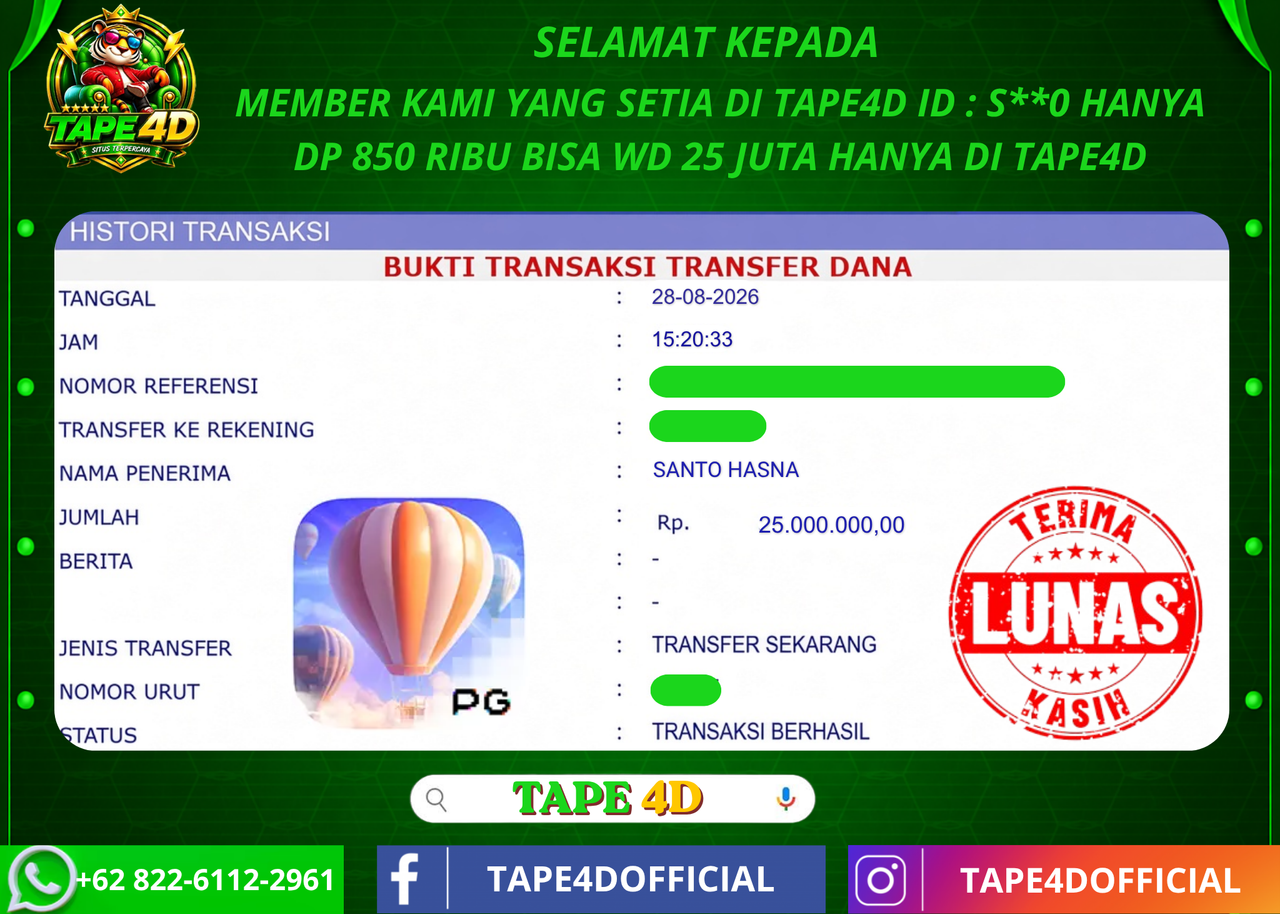 TAPE4D SKYLIGHT WONDER SLOT PG SOFT  25.000.000-LUNAS