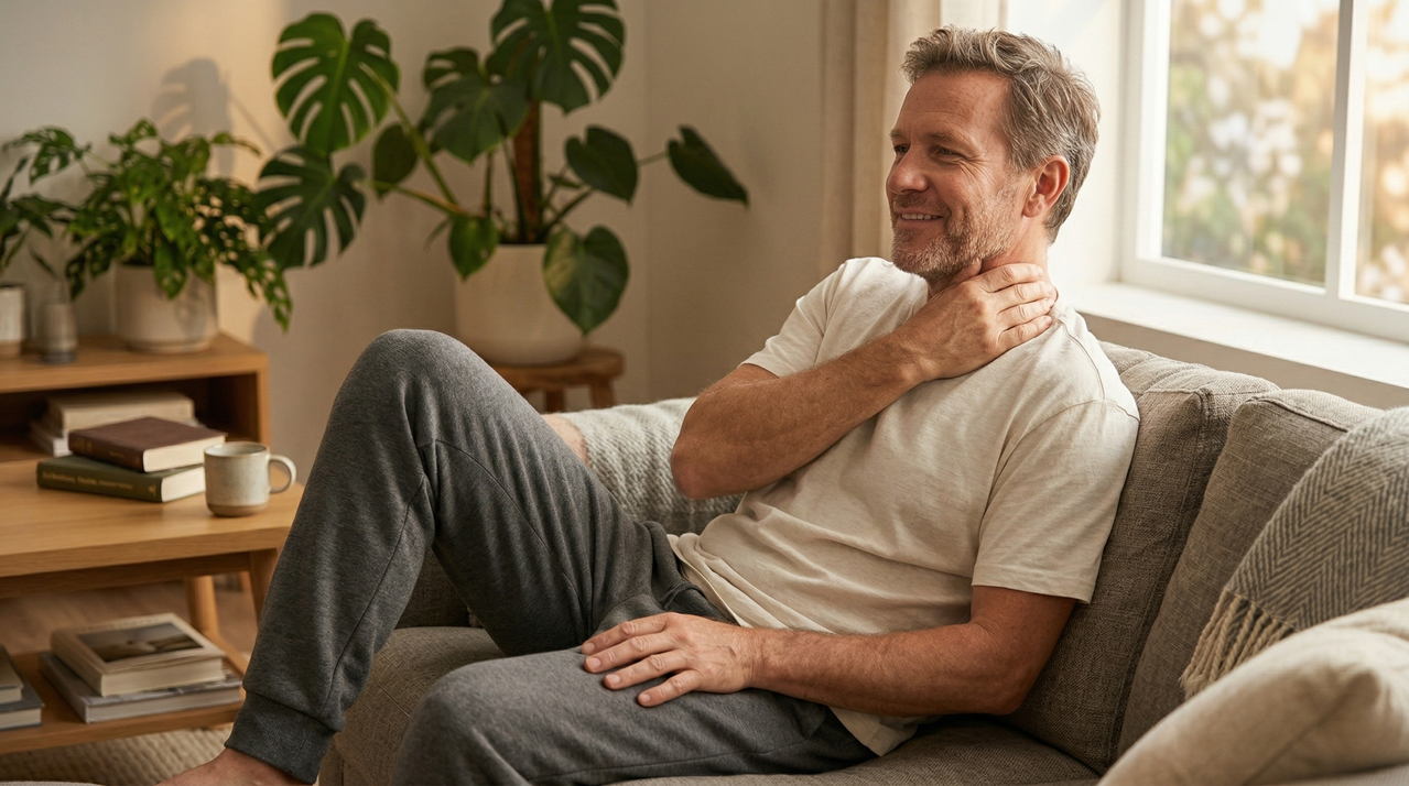 Resultado &mdash; persona relajada y sin dolor