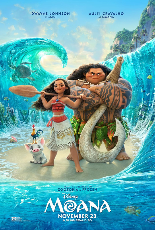 Moana (2016) [Hindi-English]