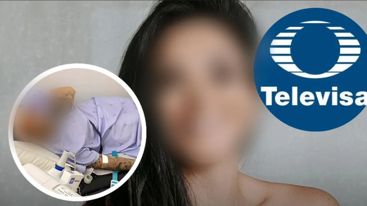 Conductora de Televisa comparte alarmantes fotos desde el hospital ¿Qué le pasó?