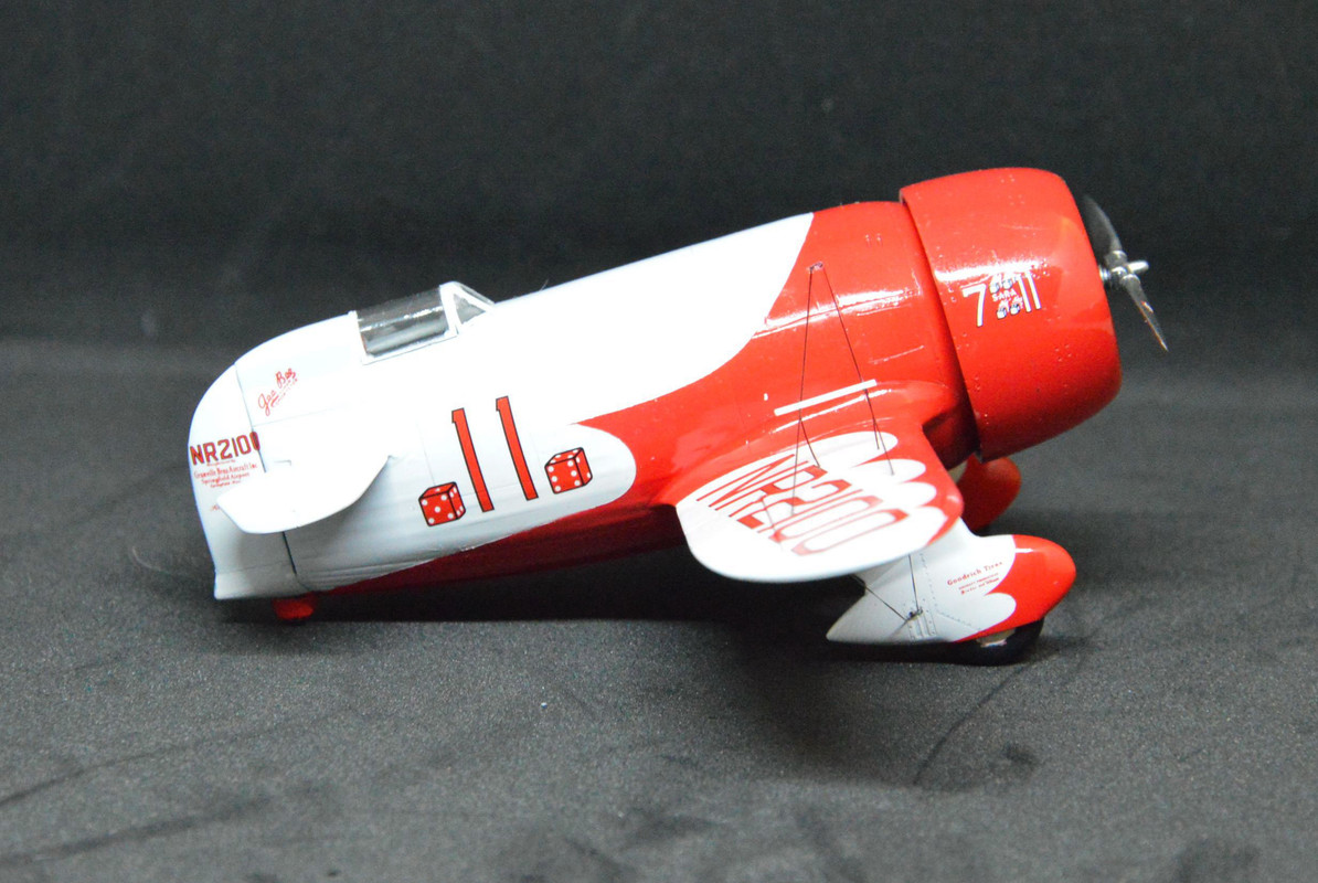 Gee Bee R1 early version, 1/48, Dora Wings - Ready for Inspection