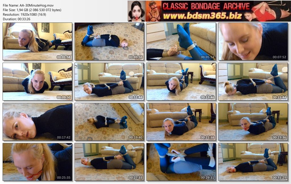 Ariel Anderssen - 30 Minute Hogtie