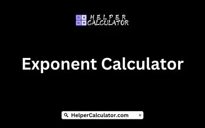 Exponent Calculator
