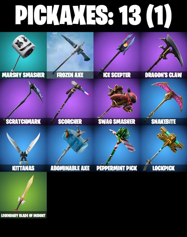 pickaxes comp