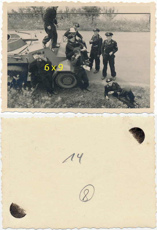 Foto, deutscher Panzer Spähwagen,