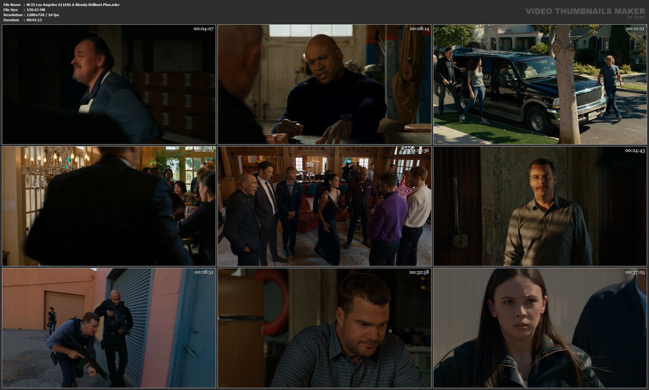 NCIS Los Angeles S11E06 A Bloody Brilliant Plan.mkv