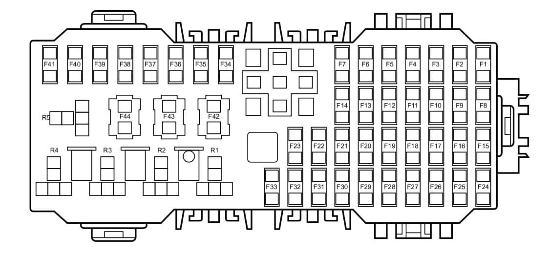 mg zs fuse box diagram passsenger compartment