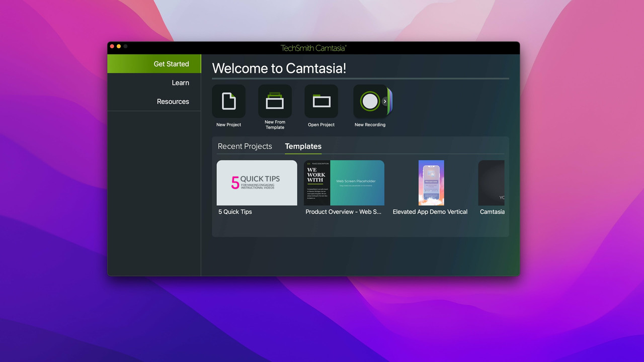 TechSmith Camtasia 2022.4.0 macOS 1
