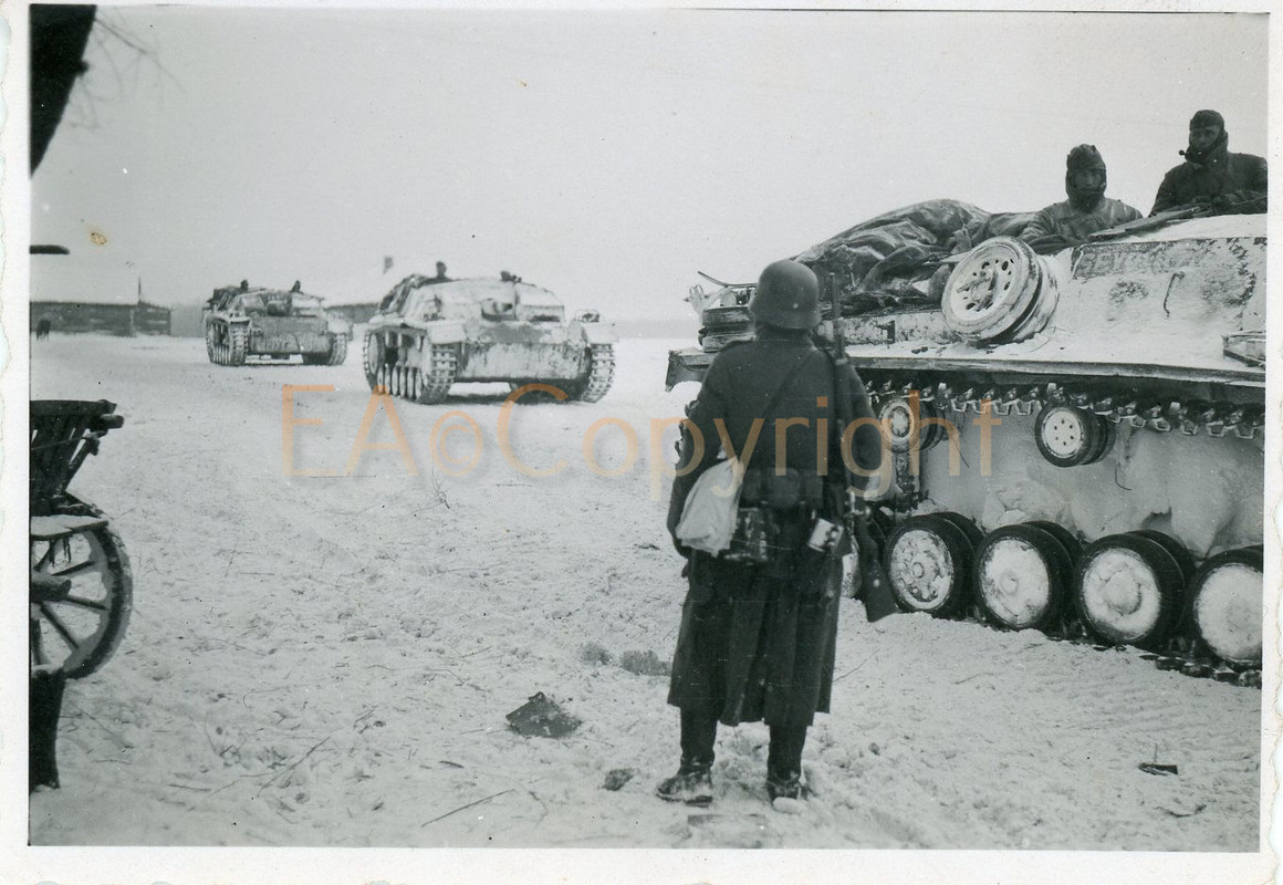 Winterkampf Tarn Camo StuG Sturmgeschütz Panzer 