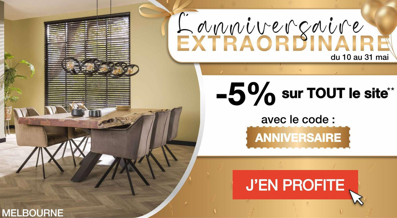 -5% sur tout le site avec le code: SUMMER 