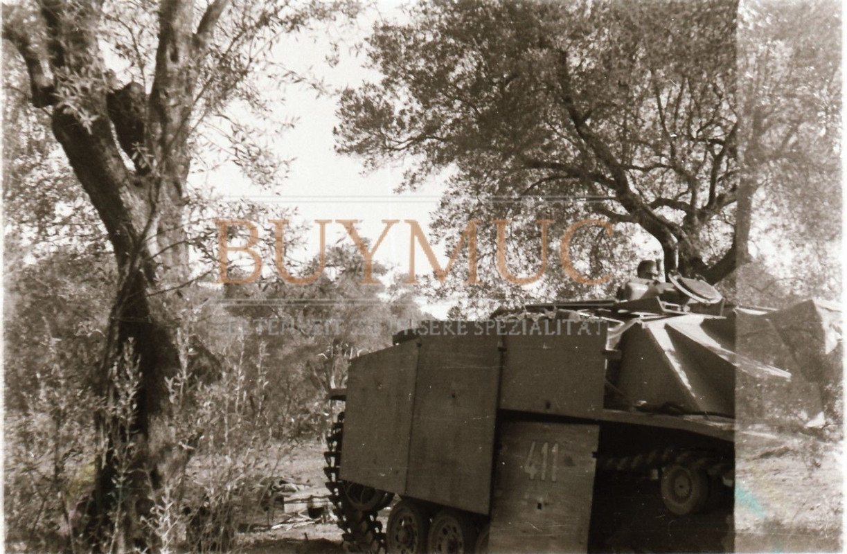 Seitenansicht Sturmgeschütz Panzer-Abtl.115 Italien Südfront